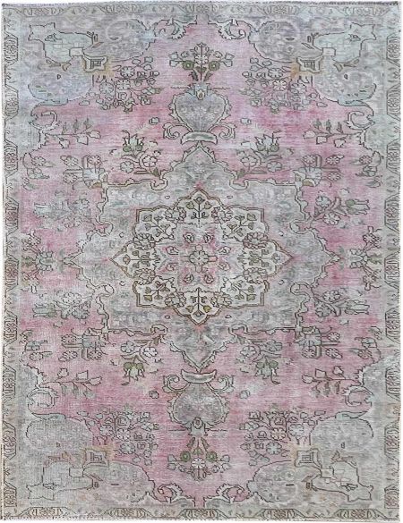 Retro Rug 240 x 135 Μπεζ