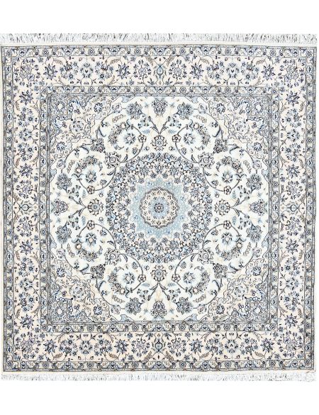 Persian Nain Rug 258 x 245 Μπεζ