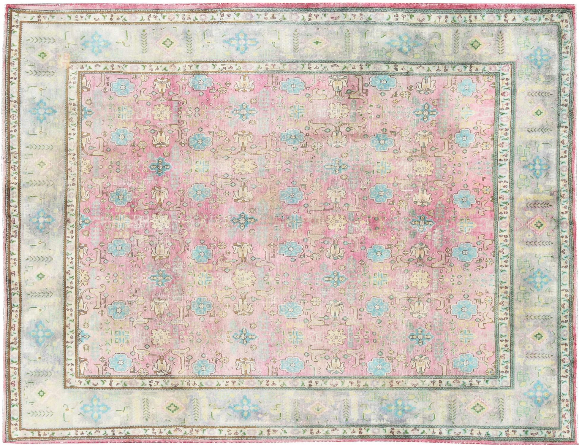 Retro Rug  Μπεζ <br/>375 x 300 cm