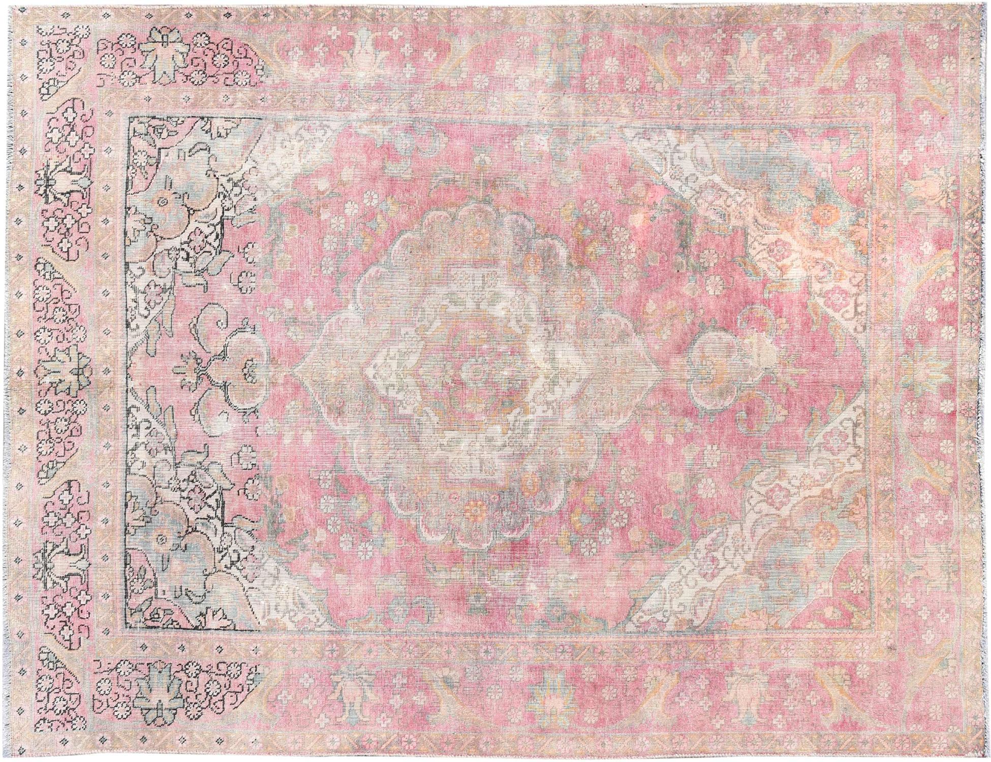 Retro Rug  Μπεζ <br/>283 x 200 cm