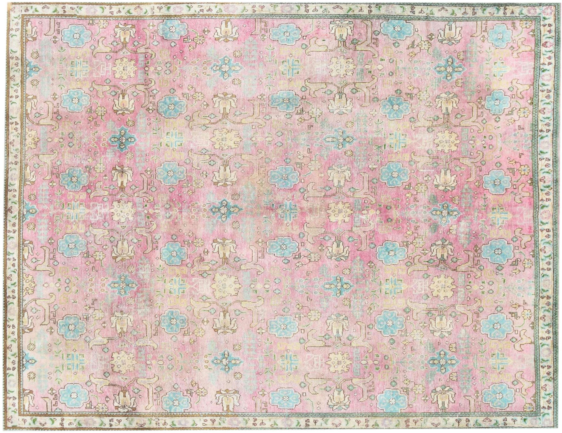 Retro Rug  Μπεζ <br/>300 x 220 cm