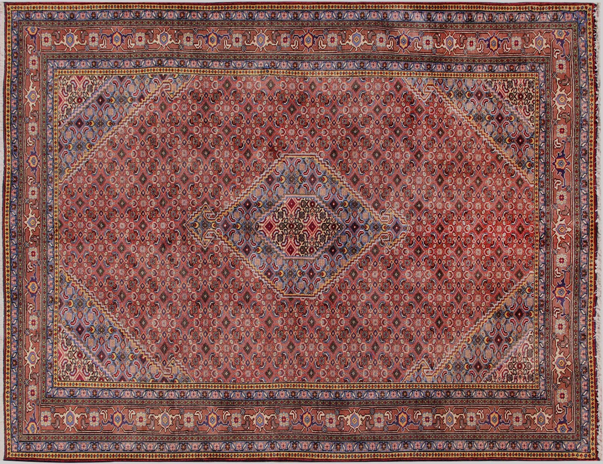 Tabriz Χαλί  Μπλε <br/>291 x 197 cm