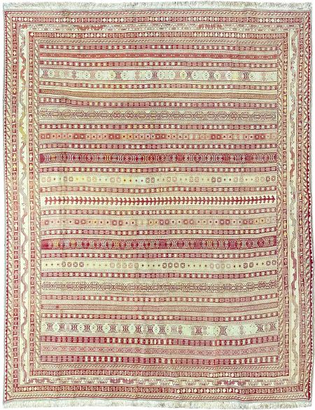 PERSIAN SILK KILIMS 186 x 157 Κίτρινο