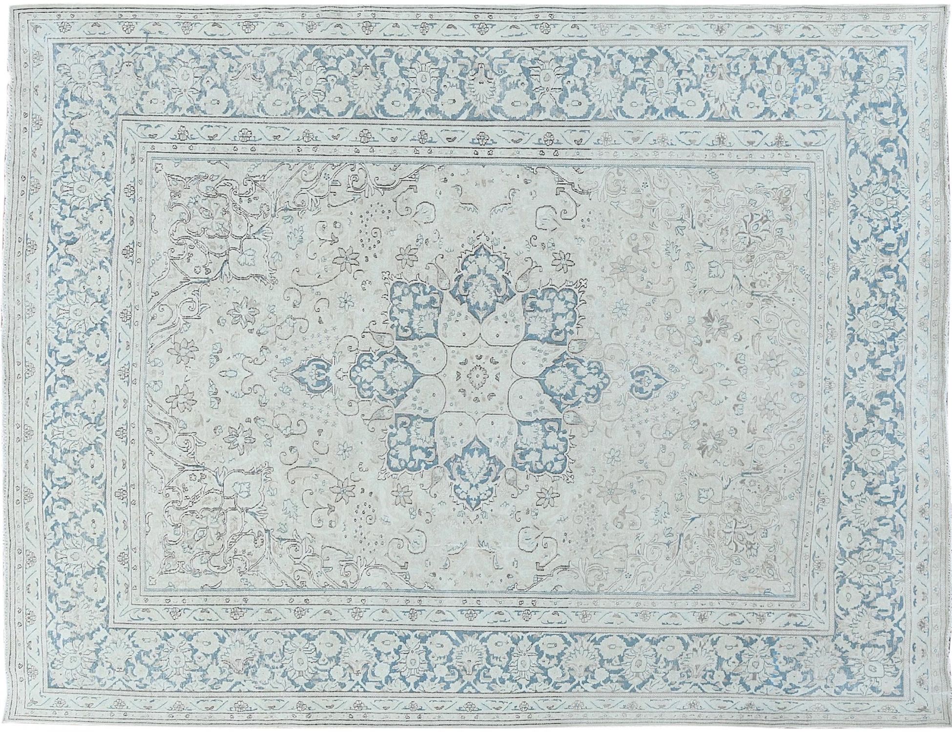 Retro Rug  Μπλε <br/>383 x 289 cm