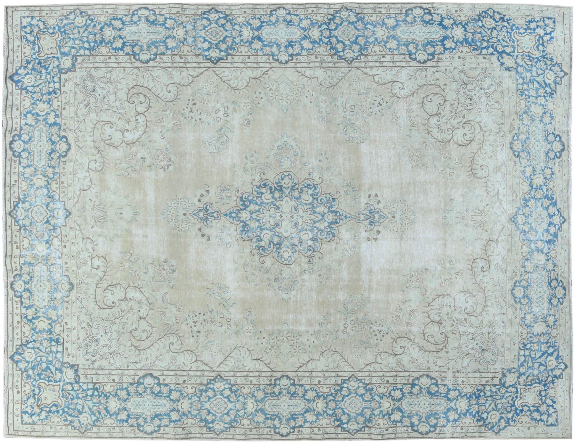 Retro Rug  Μπεζ <br/>386 x 298 cm