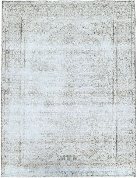 Retro Rug 233 X 147 Μπεζ