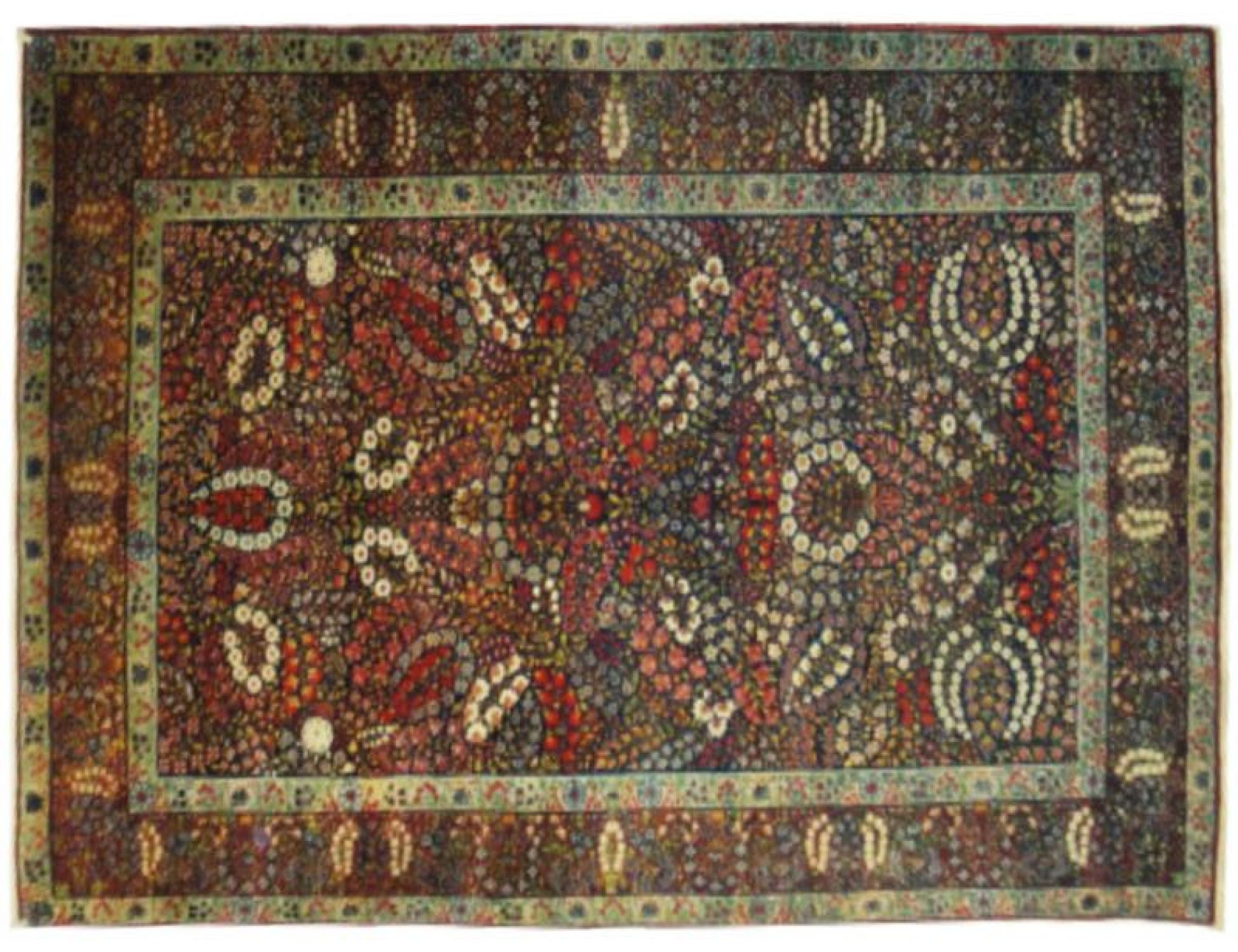 TABRIZ IRAN  Κόκκινο <br/>227 x 143 cm